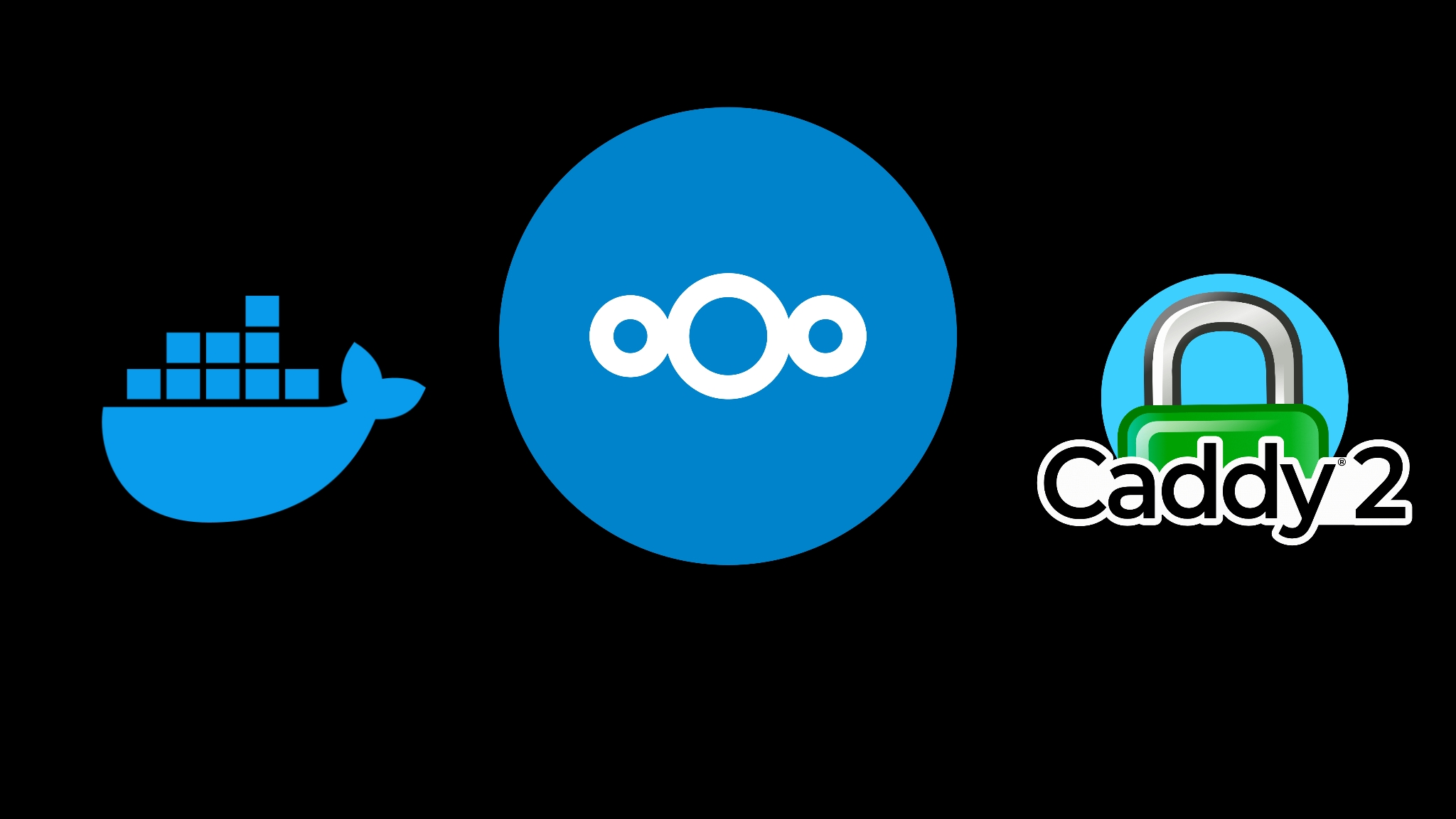 Nextcloud under docker with caddy webserver mariadb and mtls auth